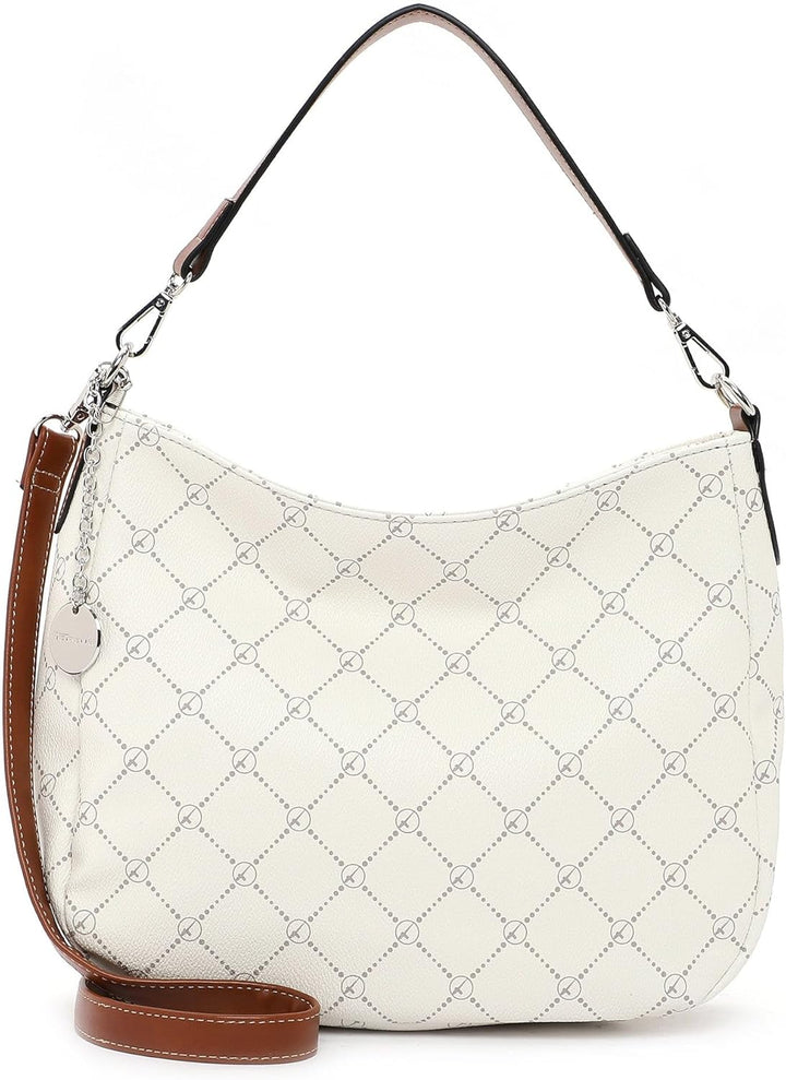 Tamaris Beutel TAS Anastasia 30901 Damen Handtaschen Print ecru 320, Ecru