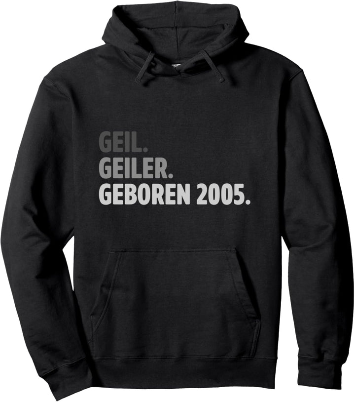 16 Geburtstag Geschenke 2005 Jungen Mädchen Geburtstagsdeko Pullover Hoodie