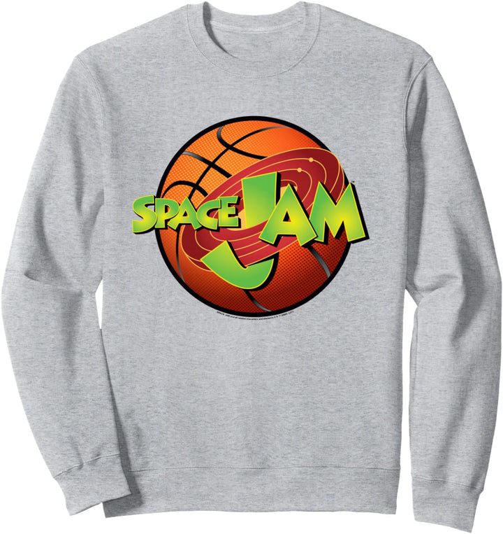 Space Jam Basketball-Logo Sweatshirt