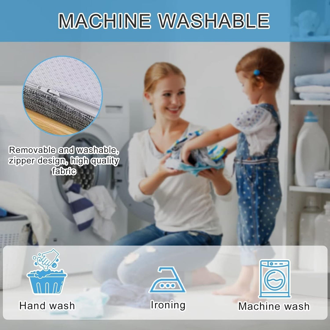 Aselbia Bankauflage Bankkissen Stuhlkissen 160 X 35 X 5CM，Waschbar Abnehmbarem Gartenbankauflage Ban