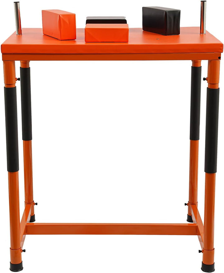 Armwrestling Tisch professionell, Armwrestling Equipment, 90x65x100 cm | Armdrück-Tisch mit EVA-Scha
