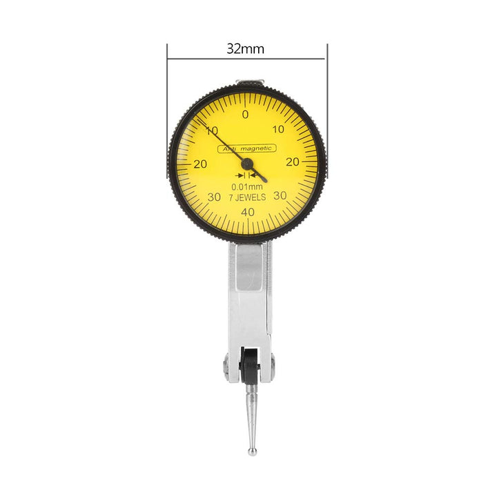 0~0,8 mm Flexibler starker magnetischer Standfuss Basis Halter + Hebelmessuhr Gauge (0,01 mm Auflösu