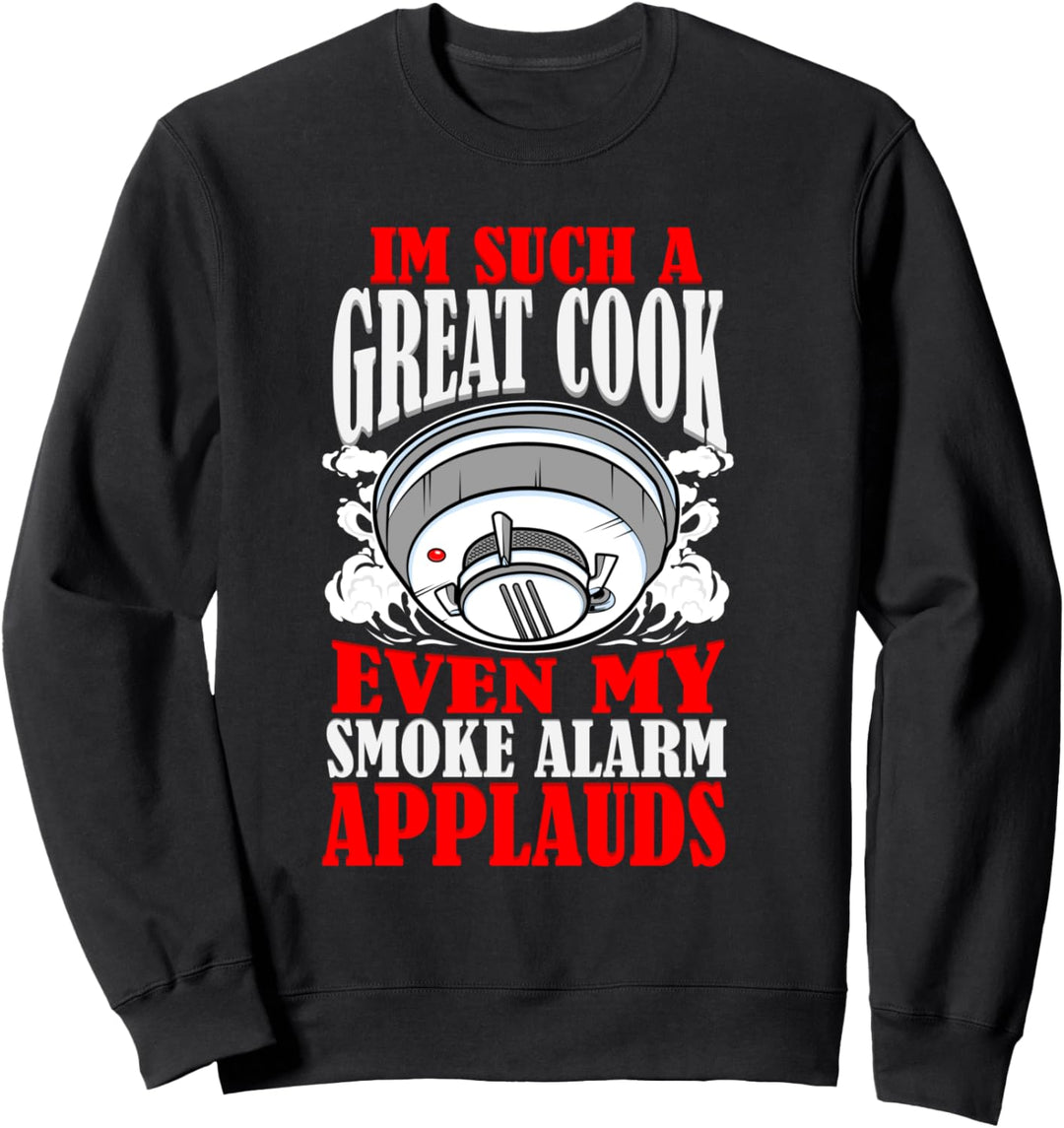 Grosser Koch Koch Koch scherzt über schlechtes Kochen Verbran Sweatshirt