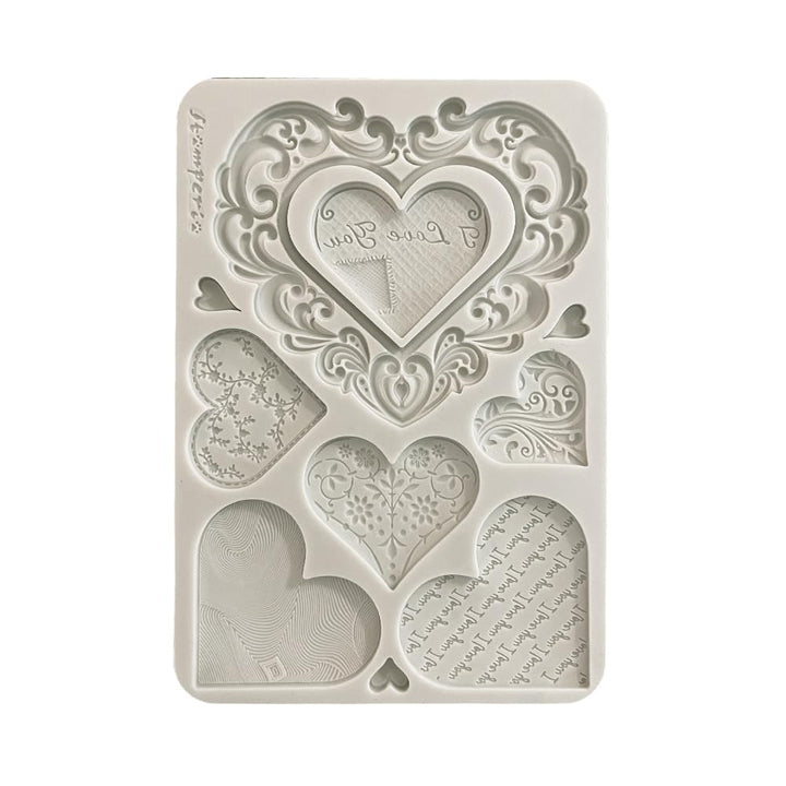 Stamperia - Silicon Mould A5 for Scrapbooks, Bullet Journals and More, Non-Stick Surface, Suitable f