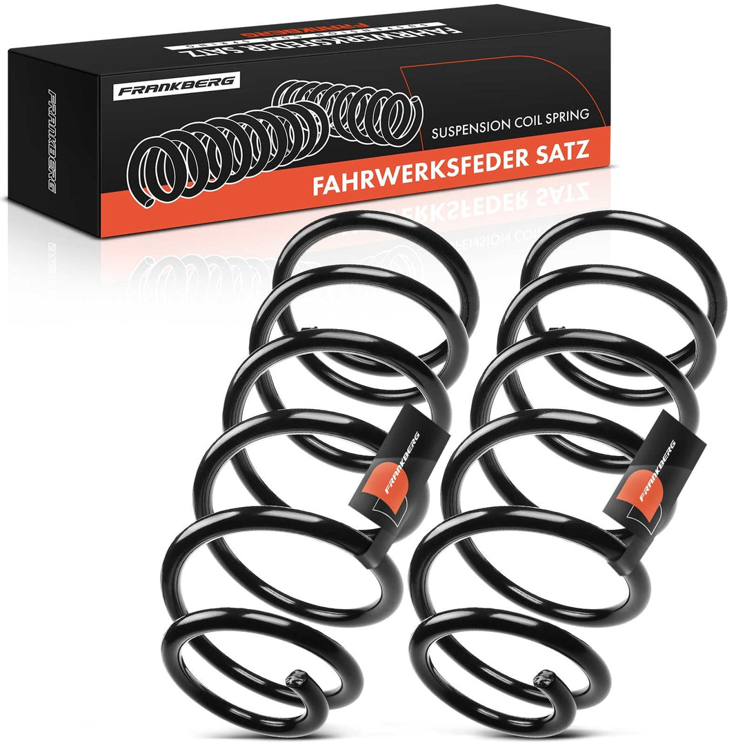 Frankberg 2x Federn Fahrwerksfeder Hinterachse Kompatibel mit Land Cruiser 90_J9_ 1996-2002 SUV Repl