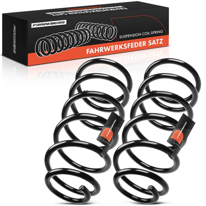 Frankberg 2x Federn Fahrwerksfeder Hinterachse Kompatibel mit Land Cruiser 90_J9_ 1996-2002 SUV Repl