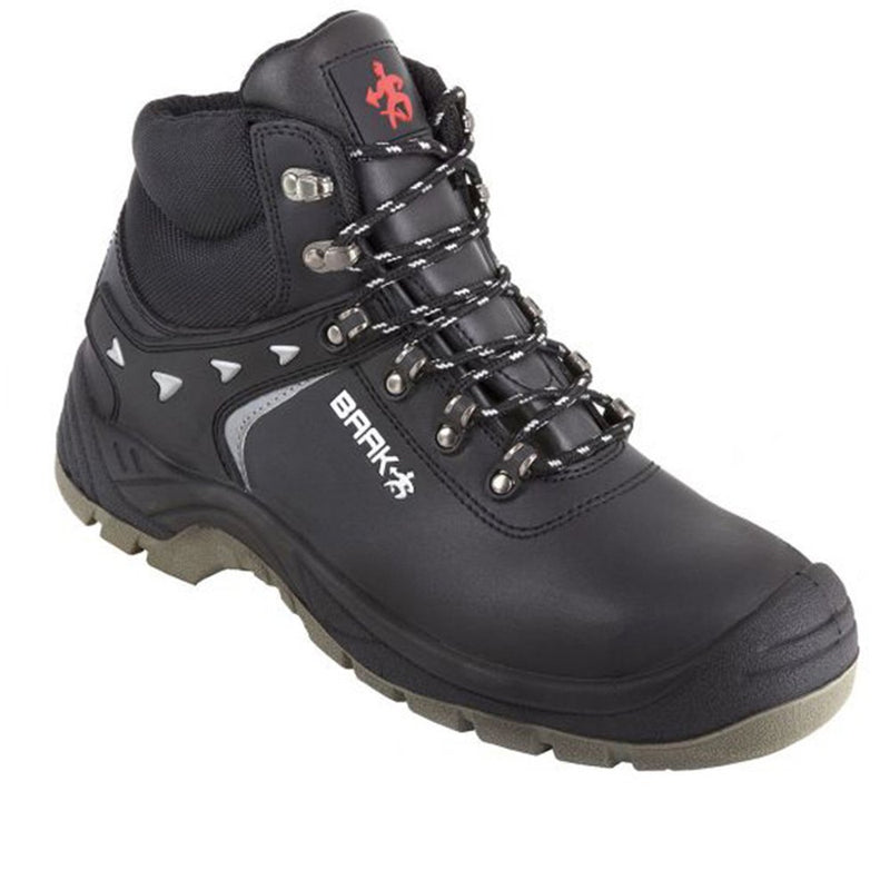 BAAK Sicherheitsstiefel Big Bert S3 WR SRC Bau Sicherheitshochschuhe, schwarz, 45-008634-48 48 EU, 4