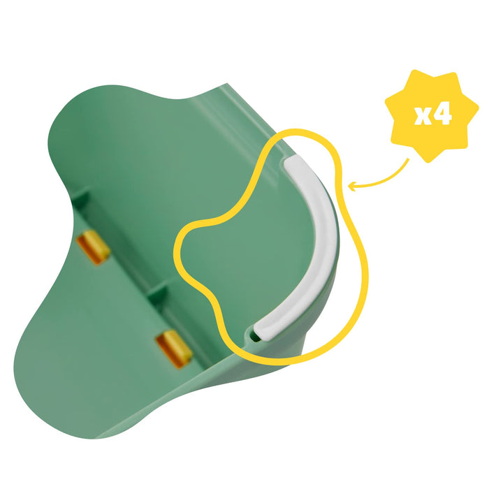Badabulle Tritthocker für Kinder, rutschfest, 15 cm Erhöhung