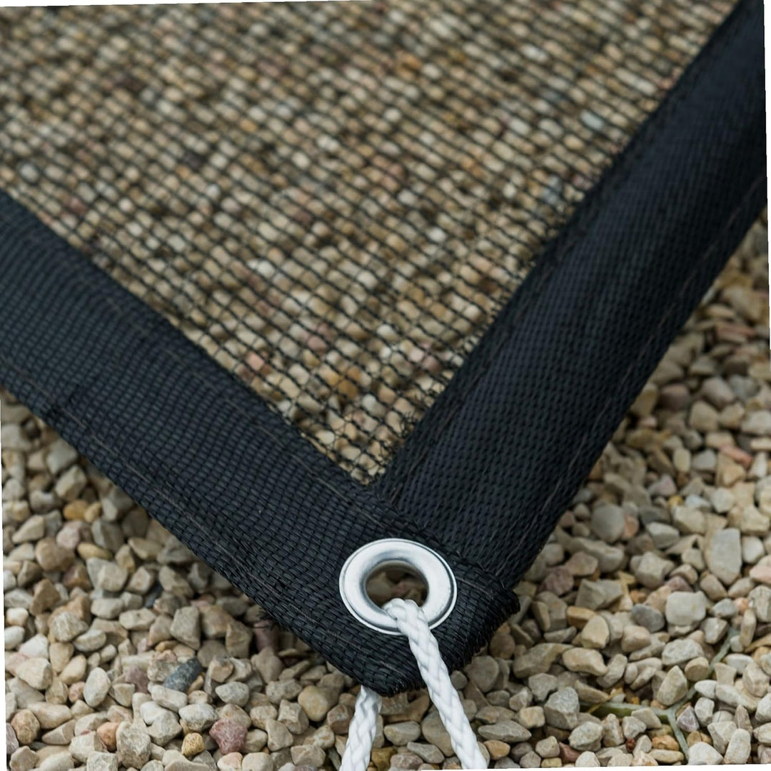 WERKA PRO - 10851 – Netz für Pool – für rechteckigen Pool – 4 x 7 m – Schwarz, 4 x 7 m