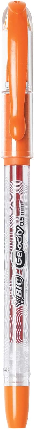 BIC Gel-ocity Smooth Stick Gel Pens, Fine Point, 0.5mm, Assorted Ink (8 Pack) 1 Stück (1er Pack), 1