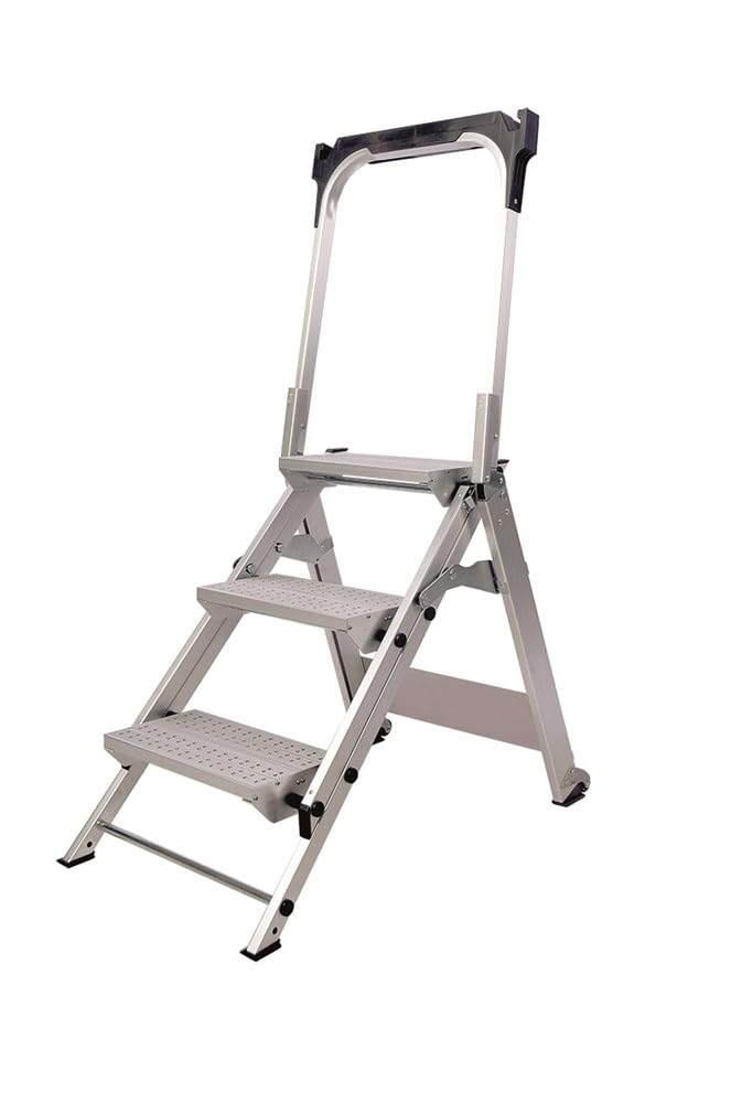 Svelt Record 3 Stufen – Hocker Profi Industrie doppelt klappbar auf einen Baum
