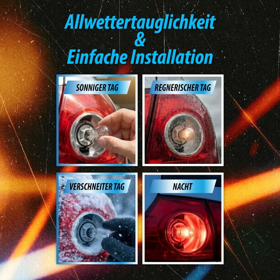 20x T4W BA9s Glühbirnen 12V 4W Metallsockel Halogen Lampen für Standlicht Kennzeichenbeleuchtung und
