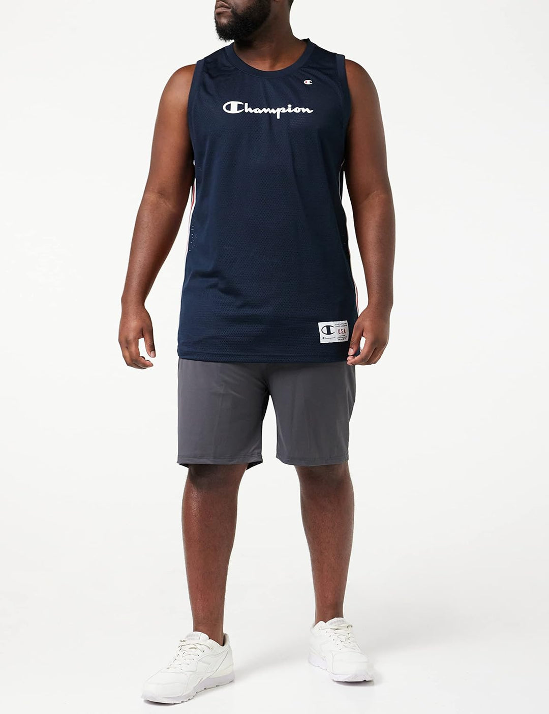 Champion Herren Sport Tech S-l Unterhemd M Marineblau, M Marineblau