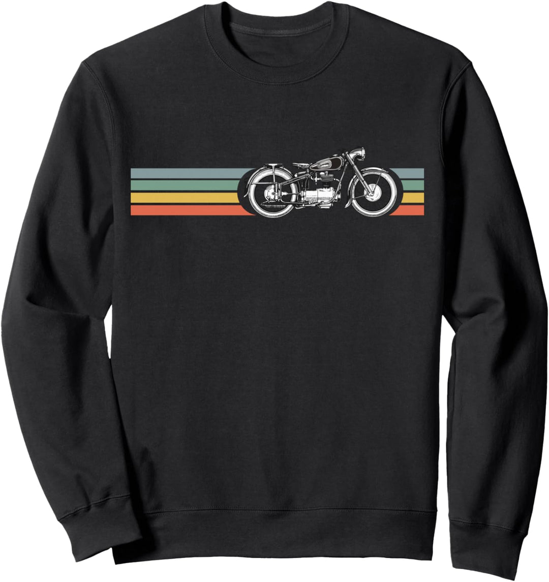 Oldtimer-Motorrad | Ich liebe mein Motorrad Sweatshirt