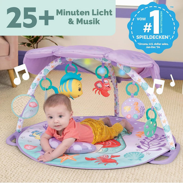 Bright Starts, Die kleine Meerjungfrau Twinkle Trove beleuchtetes Musik-Aktivitäts-Fitness-Studio, 2