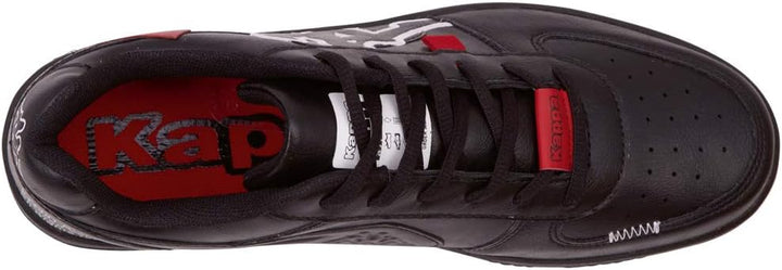 Kappa Herren Bash Mid Fur Sneaker 1110 Black White 37 EU