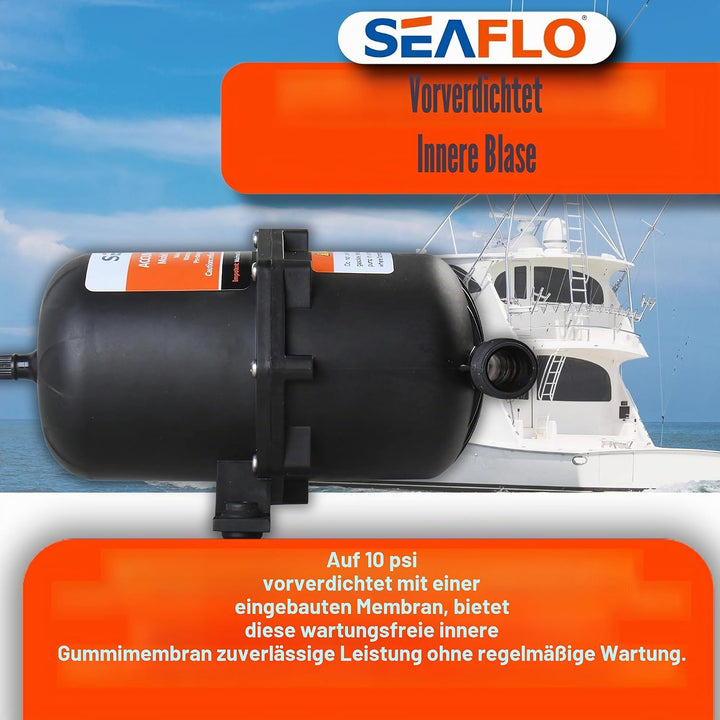 SEAFLO Wasserpumpe für Akkumulator, 125 psi, 666 g