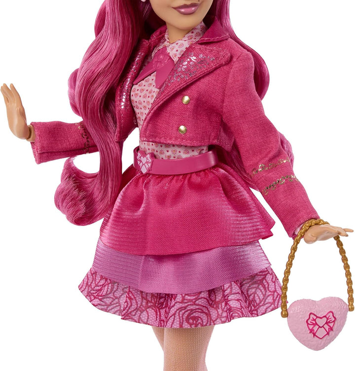 Mattel Disney „Descendants: Wicked Wonderland“ Modepuppe und Accessoires, Pink, Schwester von Red un
