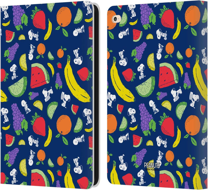 Head Case Designs Offizielle Peanuts Fruechte und Snoopy Naturgemaess Suess Leder Brieftaschen Handy