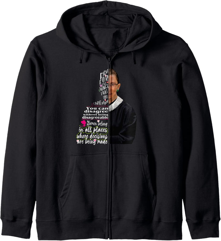 RBG Ruth Bader Ginsburg Feministisch Politisch Kapuzenjacke