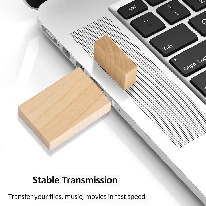 5-Pack 16GB USB Flash Drive Ahorn Holz 2.0 USB Flash Drive Memory Stick Datenspeicherung Pendrive Di