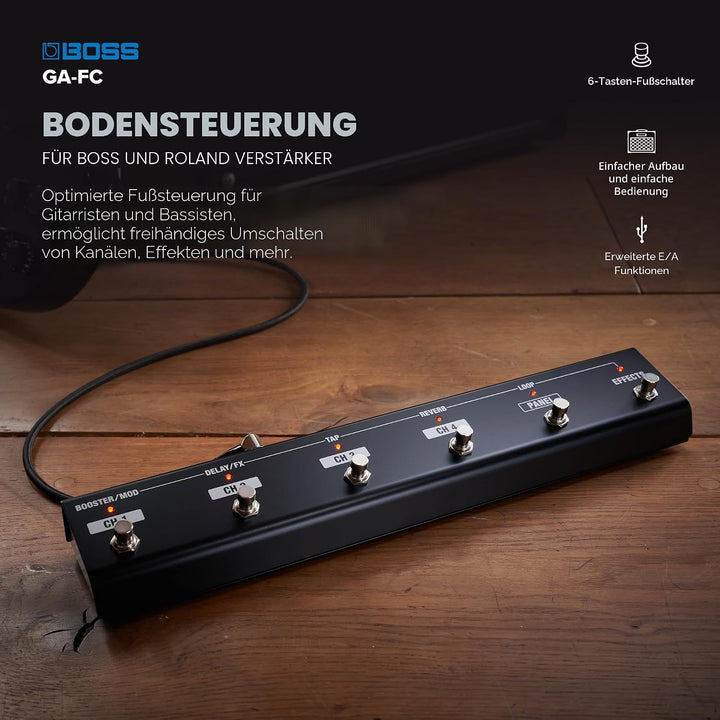 Boss Roland GA-FC GA Controller für Effektpedale, GA-FC