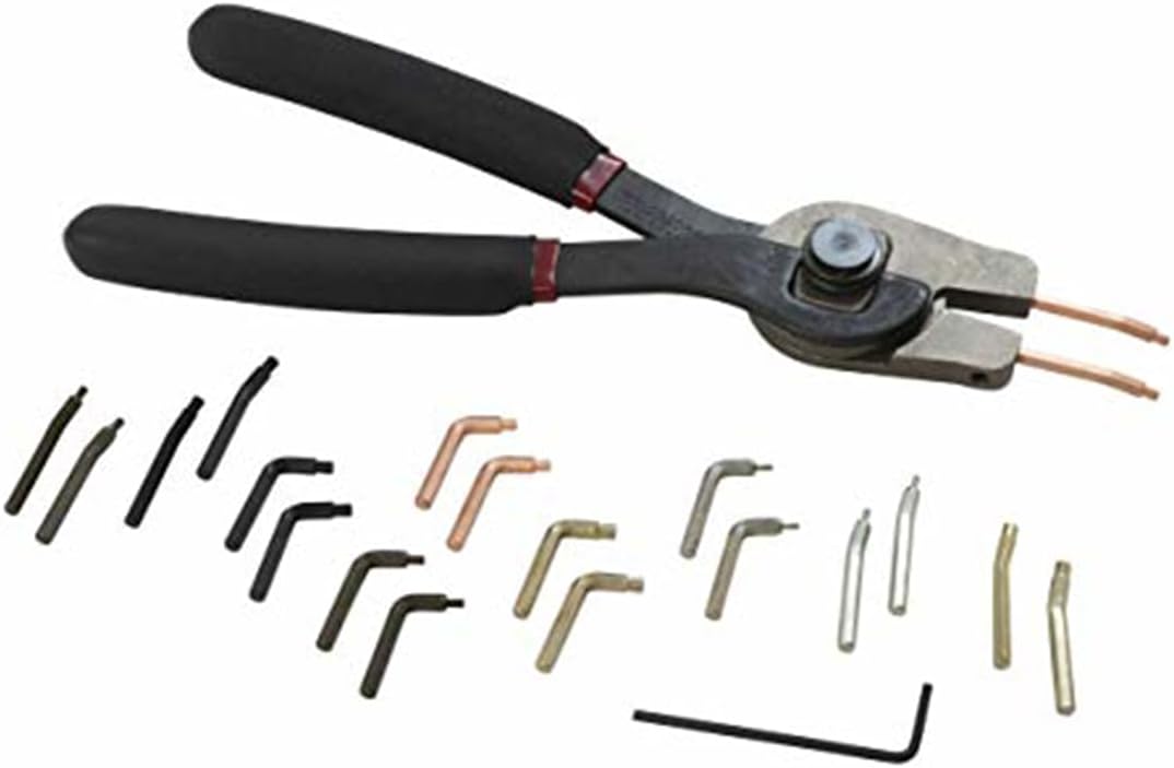 Lisle 49200 Sicherungs-Ringzange für schwere Anwendungen Robuste Sprengringzange, Robuste Sprengring