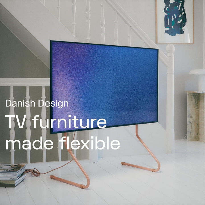 Pedestal Sway Standfuss für TV 40 bis 70 Zoll | Hochwertiger Fernseher Bodenständer | Modische Ferns