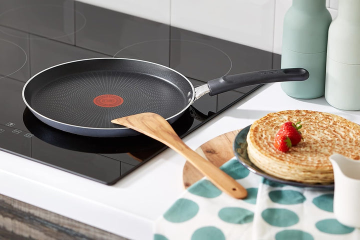 Tefal C38510 XL Force Crepepfanne 25cm | Antihaftversiegelung | widerstandsfähig | Thermo-Signal | D