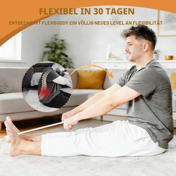 Dehngerät & Stretchinggerät 2-in-1, 2-in-1 Flexibilitäts- & Rückentrainer, Rückenstrecker mit Variab