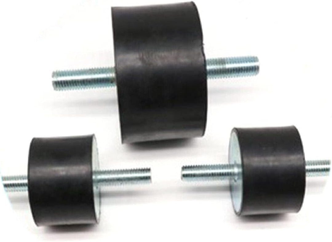 2 STÜCKE VV Typ 60 mm x 40 mm x M12 Gummi Vibration Anti-Vibrations-Isolator Halterungen Stossdämpfe