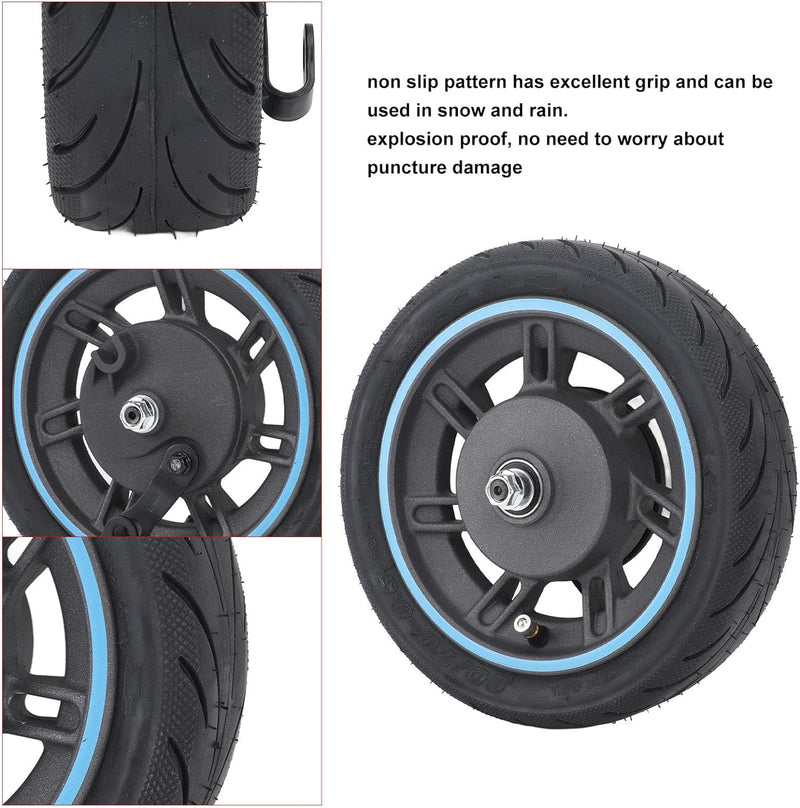 BuyWeek Elektroroller-Vorderradreifen Für MAX G30D, Explosionsgeschützter, Rutschfester Elektrorolle