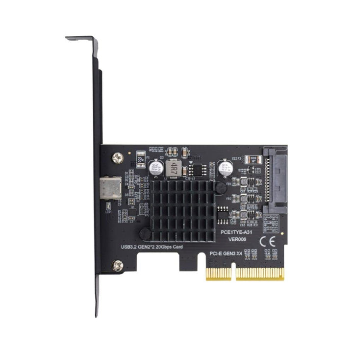 xiwai 20 Gbit/s USB 3.2 Gen2 Typ-C USB-C auf PCI-E 4X Express Kartenadapter für Desktop-Motherboard