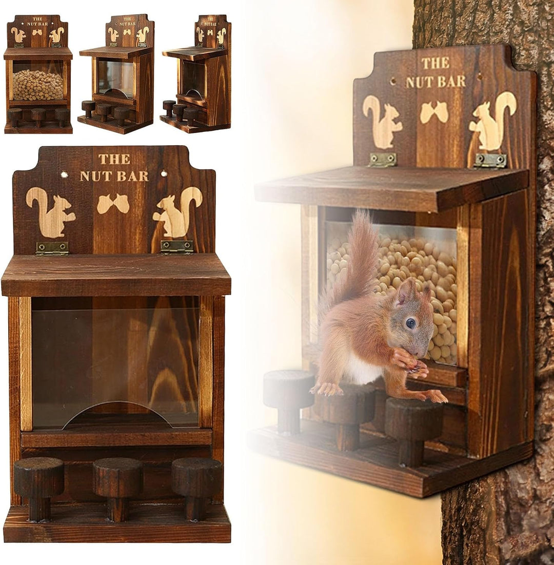 Futter- und Wassernapf, Variante Brown, 27, praktisches Spender- oder Schalen-Design Fuer Hunde und