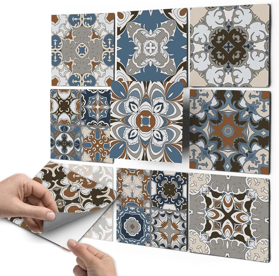 CREATISTO Klebefliesen Stickerfliesen Fliesenfolie - Hochwertige Sticker Aufkleber für Wandfliesen I