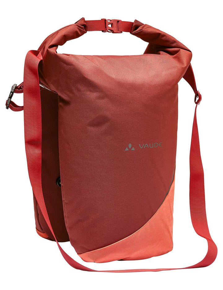 VAUDE RT-Hinterradtaschen Road Master Urban (Double) Dark Cherry Einheitsgrösse, Dark Cherry Einheit