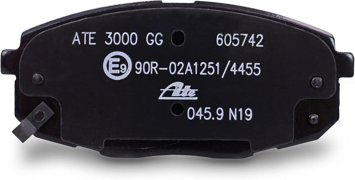 ATE 13.0460-5742.2 Bremsbelagsatz, Scheibenbremse Single, Single