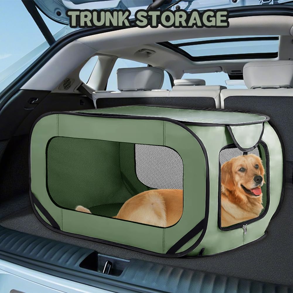 Faltbare Hundebox & Transportbox für Katze, Hundetransportbox Hundebox Faltbar, Katzentragetasche, 9