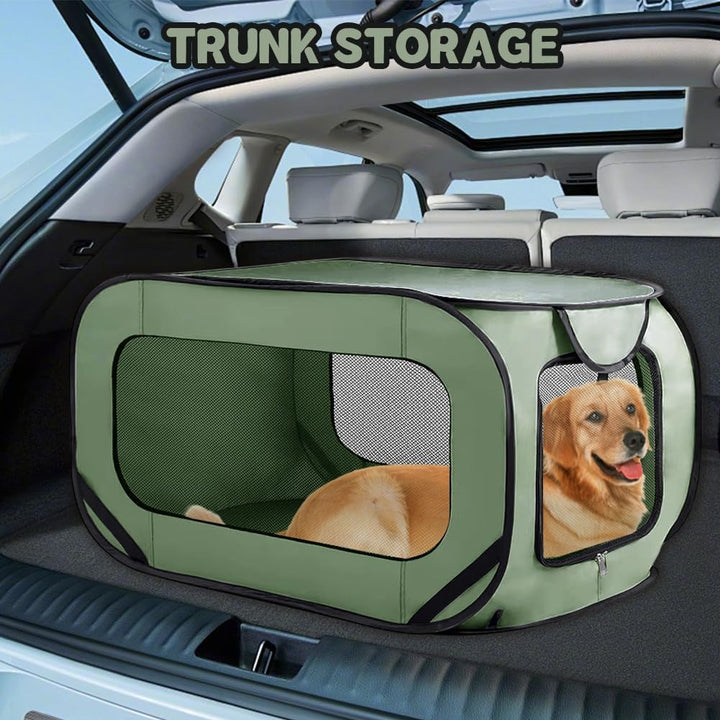 Faltbare Hundebox & Transportbox für Katze, Hundetransportbox Hundebox Faltbar, Katzentragetasche, 9