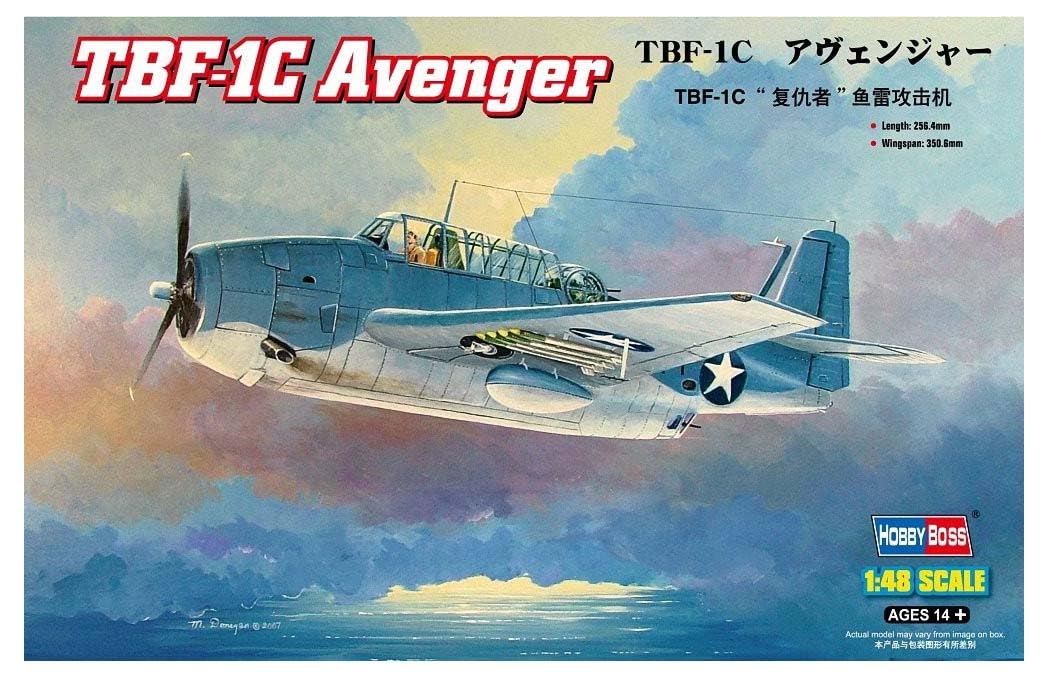 Hobby Boss 80314 Modellbausatz Grumman TBF-1C Avenger