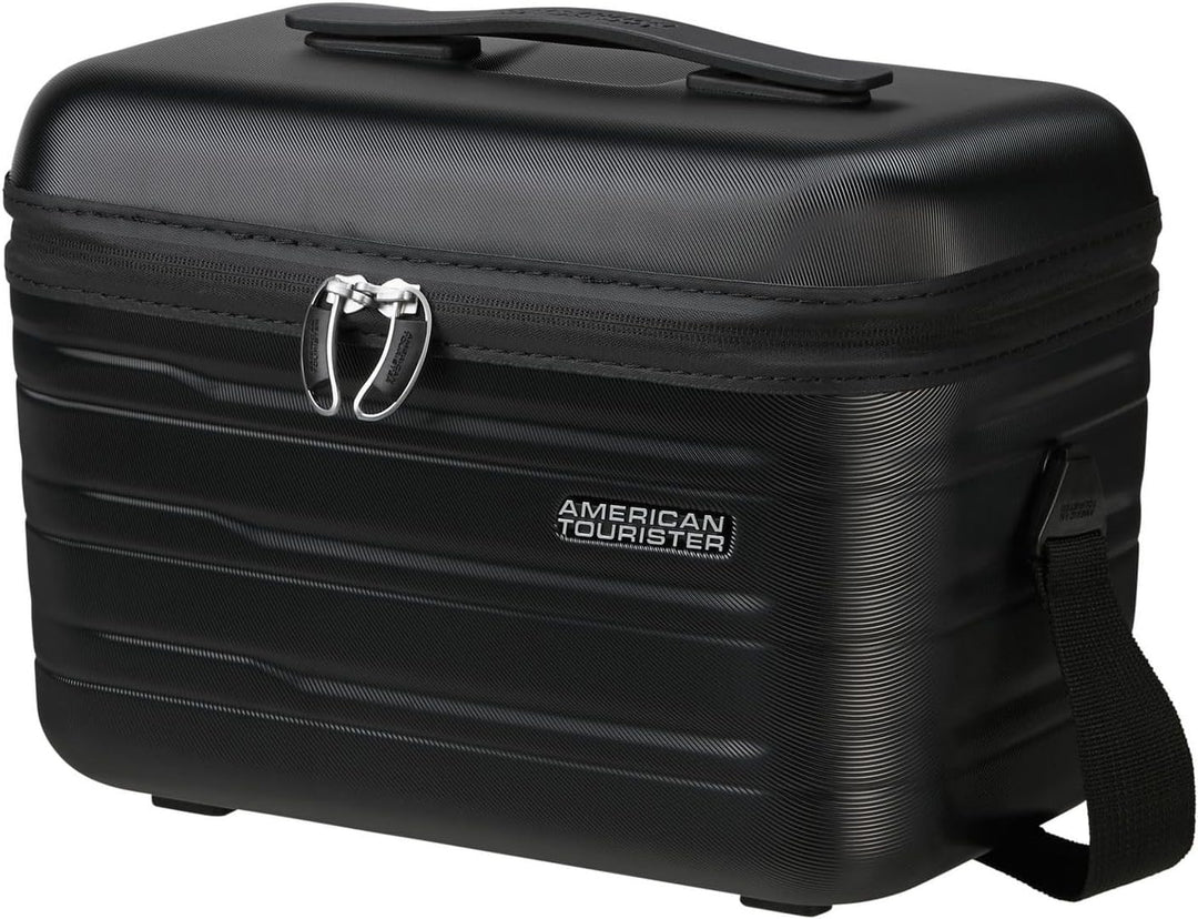 American Tourister Flashline - Kosmetikkoffer, 36 cm, Schwarz (Shadow Black)