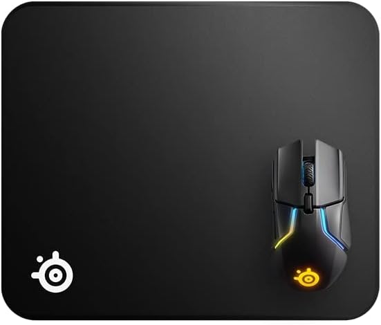 SteelSeries QcK Edge L - Gaming-Mauspad – abgenähter Rand zur Verhinderung der Abnutzung – optimiert