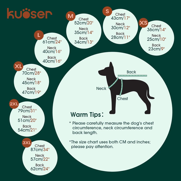 Kuoser Kühlweste Hund für grosse Hunde, atmungsaktives Hundepyjama mit 4 Beinen, UPF50+ Dehnbare Hun