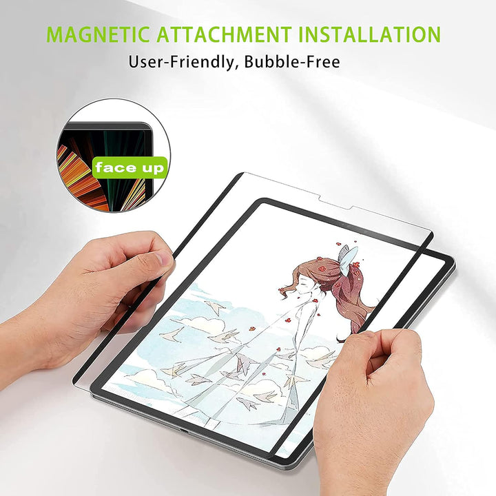 Paper-Feel Pro (4. Gen, magnetisch) für Microsoft Suface Go 4, 3 & 2 - Matte TPU-Folie zum Schreiben