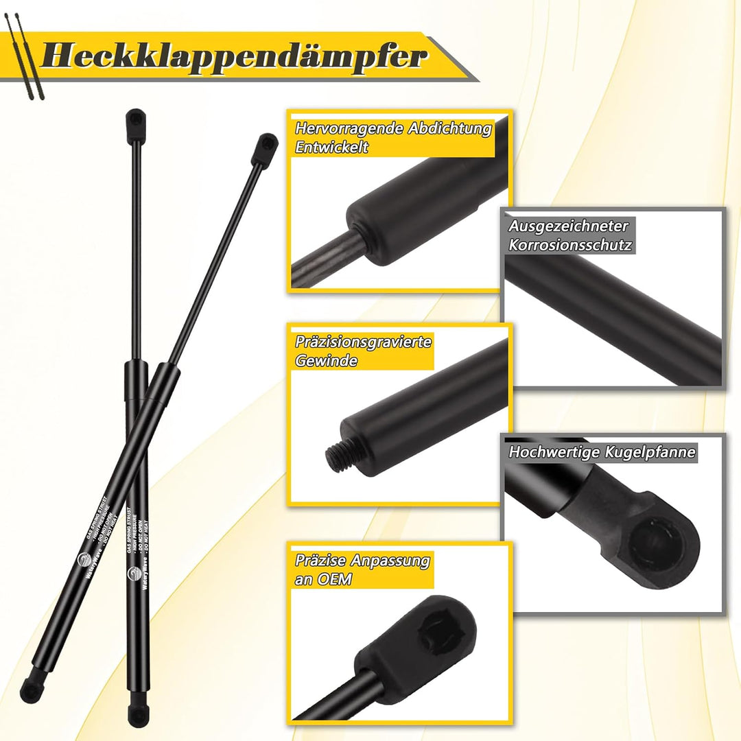 2X Heckklappendämpfer für Hyundai iX35 EL ELH LM 2009-2015 | Gasdruckdämpfer Gasfeder Heckklappe Ers