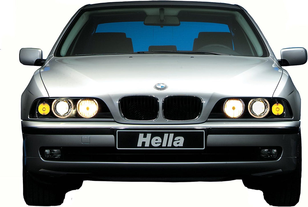 HELLA 1EL 008 052-571 Halogen/Xenon-Hauptscheinwerfer - links - für u.a. BMW 5 (E39) Links Glasklar,