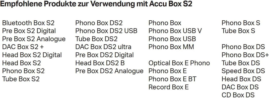 Pro-Ject Accu Box S2 Silber