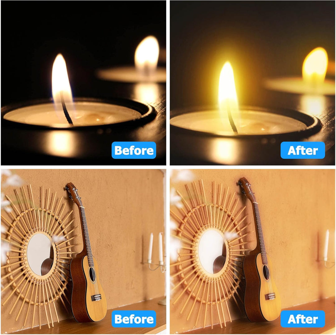 JJC 67mm Black Mist 1/4 Filter Schwarze Diffusionsfilter Effektfilter, Filter mit Weichem Verträumte