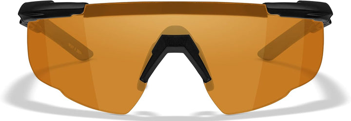 Wiley X│Unisex│Outdoor, Taktische Sonnenbrille│Wrap Around Gestell│Saber Advanced│Schutzbrille│Austa