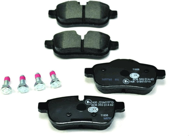 HELLA PAGID 8DB 355 014-621 Bremsbelagsatz - T1858 - Dicke/Stärke: 18mm - Bremssystem: Lucas - für V